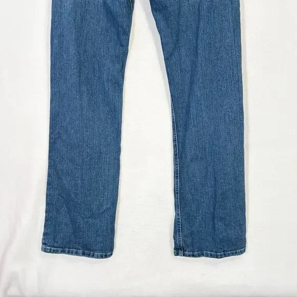Ariat Traditional Relaxed Bootcut Denim Blue Jeans Mens 30x34 Brandon Legacy M2 - Picture 3 of 12